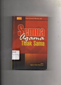 Image of Semua Agama Tidak Sama